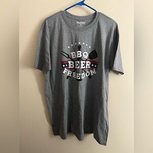 Bbq, Beer, Freedom Tee